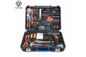 YUTUO China Wholesaler Electric Cordless Lithium Battery Powered 18V 20V Power Drill Set and Other Hand Tool Combo Kit