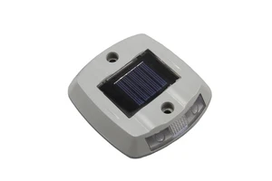 LED Solar Road Studs Contour Markers Double-Sided Cast Aluminum Reflective IP68 2-Year Warranty Warning Lights ZH-04