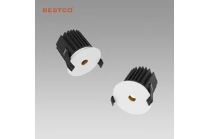 15W Modern LED Recessed Ceiling Light Aluminum Housing Anti-Glare Dimmable Downlight Pinhole Decorative Indoor Ambient Lighting
