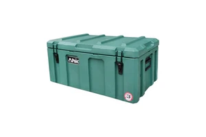 High Performance Plastic Off-Road Tool Box Set Strong Structure with Lock Rotomoded Organizer Professional Mechanic PE Material