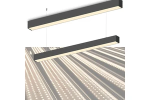 PNY Linkabke Size Aluminum Profile Led Linear Lights Suspension Hanging Long Diffuser Flood Light Chandelier for Kitchen Desk