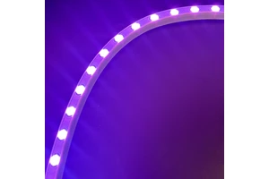 Lqx2018 24v Dc 24w Ip67 Dmx512 Smart Dimmable Rgbw Architectural Contour Lighting Flexible Neon Strip Outdoor Wall Washer Light
