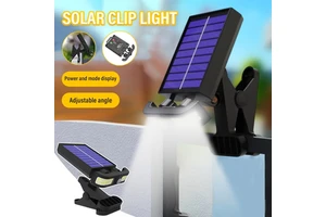 CE Smart Outdoor Solar Clip Light with Motion Sensor Induction, Adjustable Angle and Power Solar Lamp Outdoor Waterproof