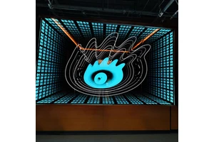 Custom 3D Infinite Mirror Neon LED Light Effect Electronic Signs Ambient Decorative Cabinets With Free Design