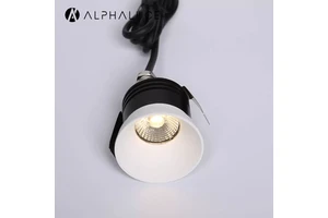 Reflective Cup Interchangeable Color Anti-glare Aluminum Alloy 3w Trimless Small Trim Led Ceiling Cob Recessed Light Downlight