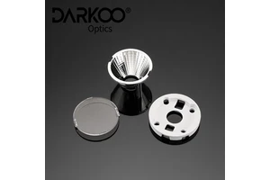 Cob Reflector Cup 3535 3030 15 24 Degree Aluminium Led Lamp Reflector Manufacturer Cob Lens Led Cob Reflector