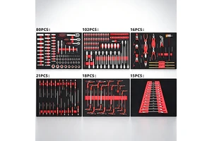 252PCS Affordable General Tool Set Economic Combination Repair Kit for Home & Car