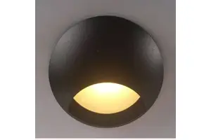 The Newest 3CCT 3000K 4000K 6000K Adjustable 3W LED Outdoor Recessed Aluminum Corridor Light Wall Corner Lamp