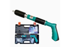 Factory Direct Sales Industrial Steel Mini Electric Pneumatic Nail Gun with Silencer & Waterproof Design