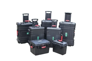 LAOA Advanced Reinforced Waterproof and Shockproof Outdoor Portable Trolley Safety Toolbox for Precision Instruments and Tools