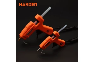 HARDEN Factory Price Professional Custom 60W 100W Hot Melt Glue Gun With Copper Nozzle Smooth