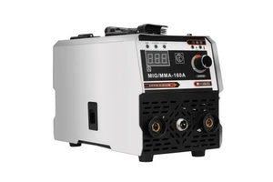 Portable 2-in-1 MIG/MMA-160A Welding Machine Gasless MIG Welder with 0.8mm Solid Wire