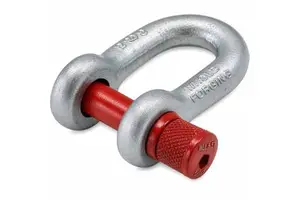 Drop Forged U-Type Clevis Shackle For HDD Pullback | High Strength Alloy Steel Drill Pipe Lifting Tool Trenchless