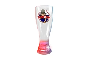 Customized Glowing Party Cup Flashing Glass Colorful Light Plastic LED Cup
