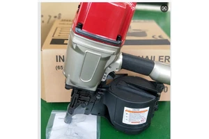 SSS CN100 Aluminum Pneumatic Coil Nail Gun With Built-in Silent Exhaust (70mm)