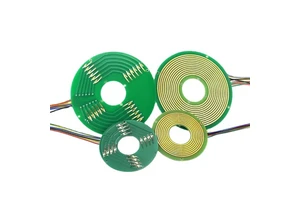 2022 new arrivals Moflon PCB Pancake Slip Ring Rotating Connector Through Bore Slip Ring Electrical Rotary Joint PCB