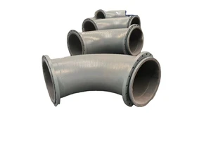 PTFE Coated Elbow Pipe Fitting with Welding Connection High Pressure Chemical & Corrosion Resistant Smooth Surface