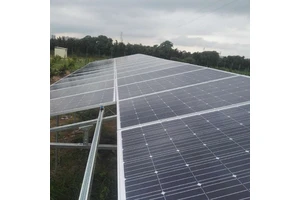 solar Generating System For Hydro Powerplant Workshop Roof Newly Devleloped With Renewable Energy In Year 2021