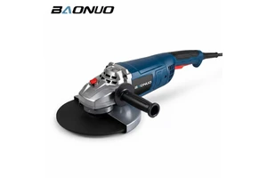 2400W 9 Inch Industrial Professional DIY Angle Grinder Heavy Duty 230mm Electric Cutting Grinding Machine Aluminum Alloy Metal