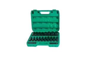 20 Piece Sleeve Set Extended Pneumatic Hexagonal Sleeve Automotive Repair Tool Set