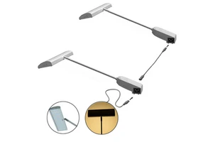 Backdrop Stand Display Light Aluminum Adjustable Long Arm LED Exhibition Light 3000-5700K Color Temp IP20 for Trade Show