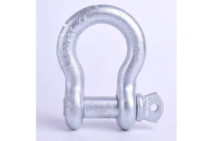 4.75t Electric Galvanized Screw Pin Lifting Bow Shackle