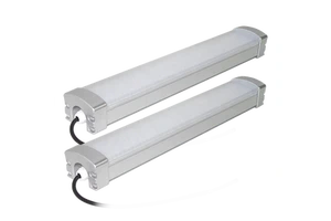 Industrial and Commercial Lighting IP66 Waterproof Flicker Free Parkade AL Housing LED Triproof Light