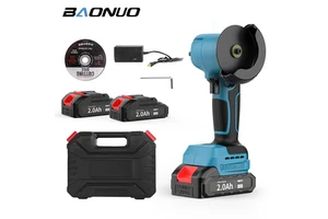 Cordless Variable Speed Angle Grinder Portable Multi Purpose Cutting 76mm 28000RPM Electric Angle Grinder Brushless