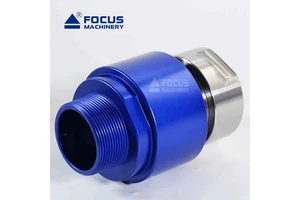 CE MxF 3/8"-3" Inch Water Straight Through Low Torque Swivel Unions High Speed Aluminum Alloy Housing+Stainless Steel 304 Rotor