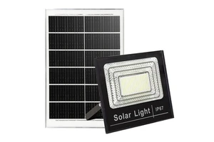 Solar-powered Home Outdoor Courtyard Street Light High-Power LED Floodlight-Ultra-Bright Waterproof IP65 Rated RoHS Certified