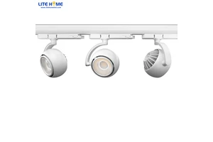 10W 20W 30W Aluminum COB LED Track Light UGR<13 3500K Horizontal Rotation 355 for Retail Shops
