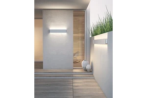 Modern Office Up And Down Lighting Indoor Wall-mounted Snap-On Installation Custom LED Profile Light Fixture Dimming 5-Year