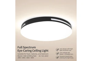 High Quality Fashion Style Decorative Home Lighting Home Office Modern Design Round Led Metal Ceiling Lamp