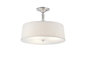 MODERN CEILING LAMP CRYSTAL RETRO FABRIC FLUSH MOUNTED KITCHEN CEILING LIGHTS DECORATIVE CEILING LAMPS